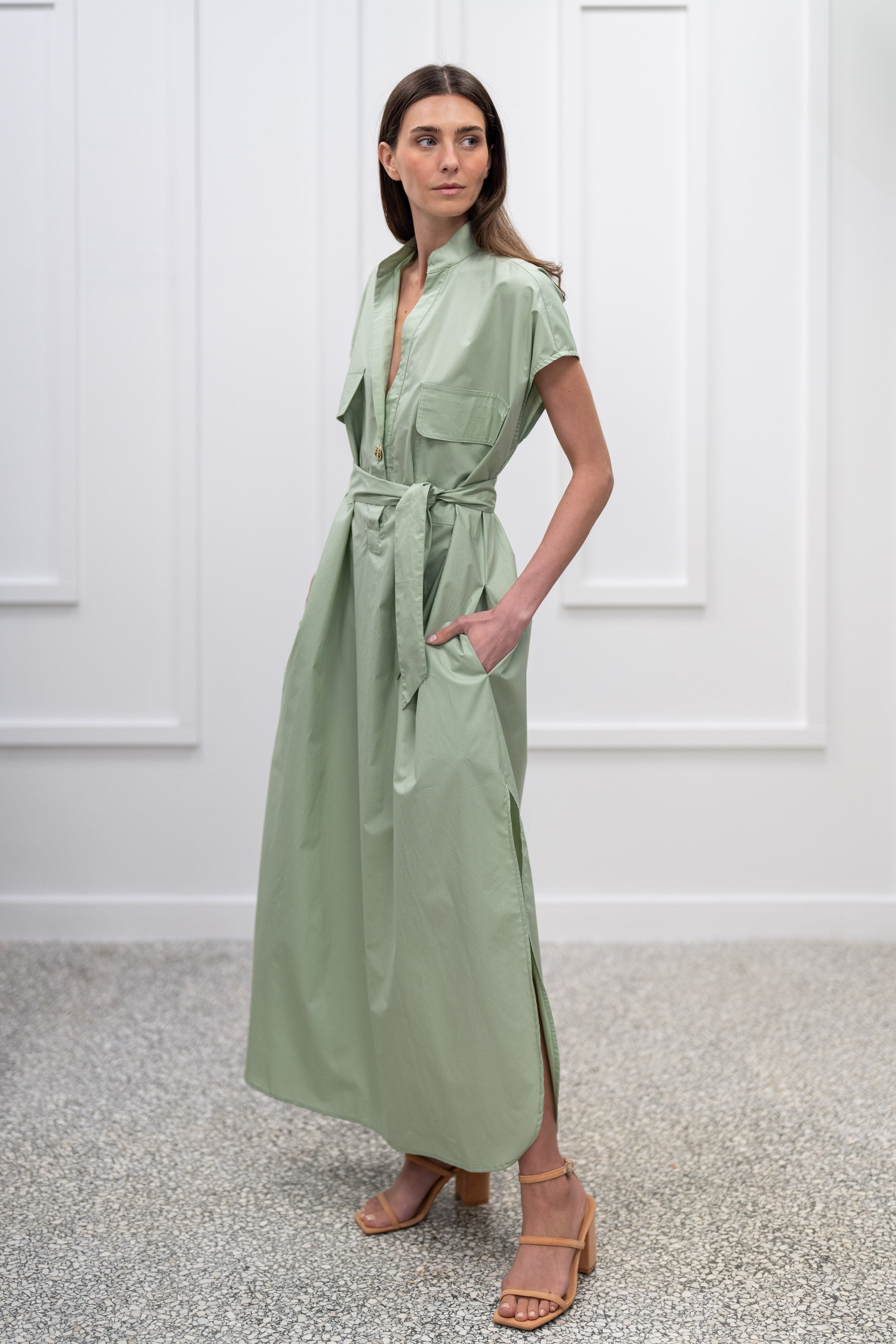 Salvia Dress - Mint