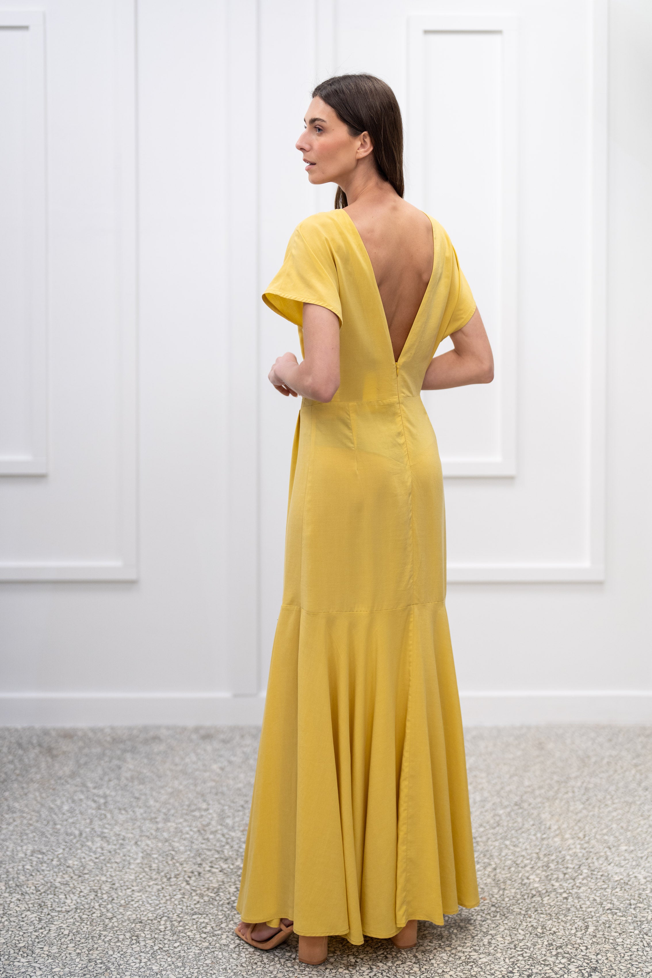 Oleander Dress - Yellow