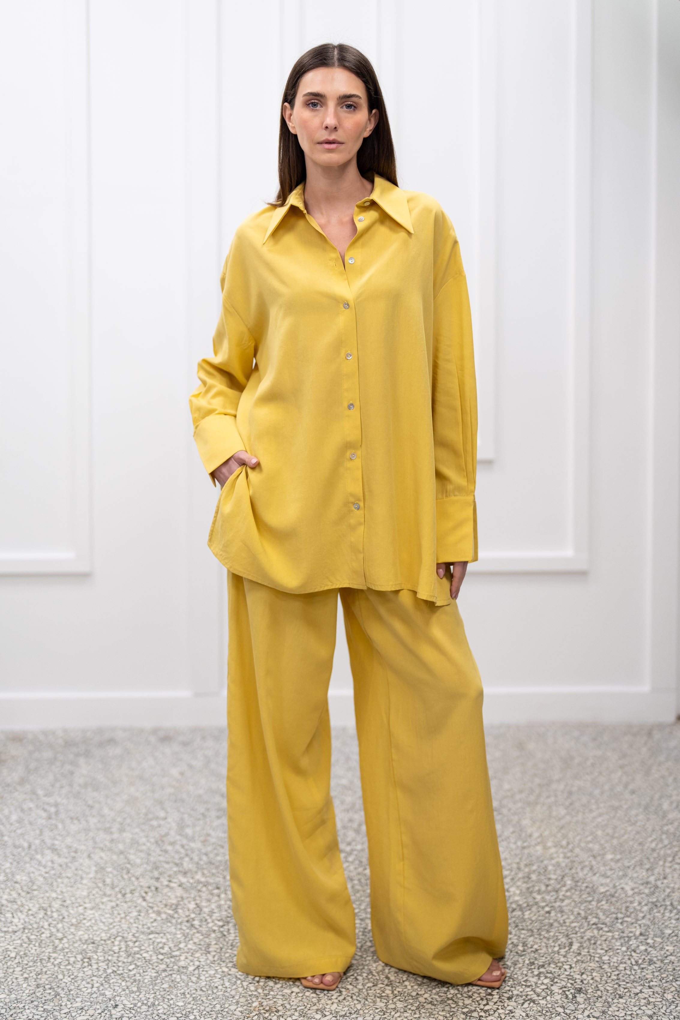 Kalmia Shirt - Yellow