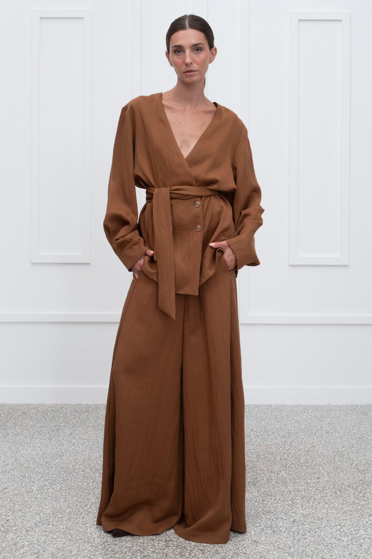 Tonia Pants - Brown