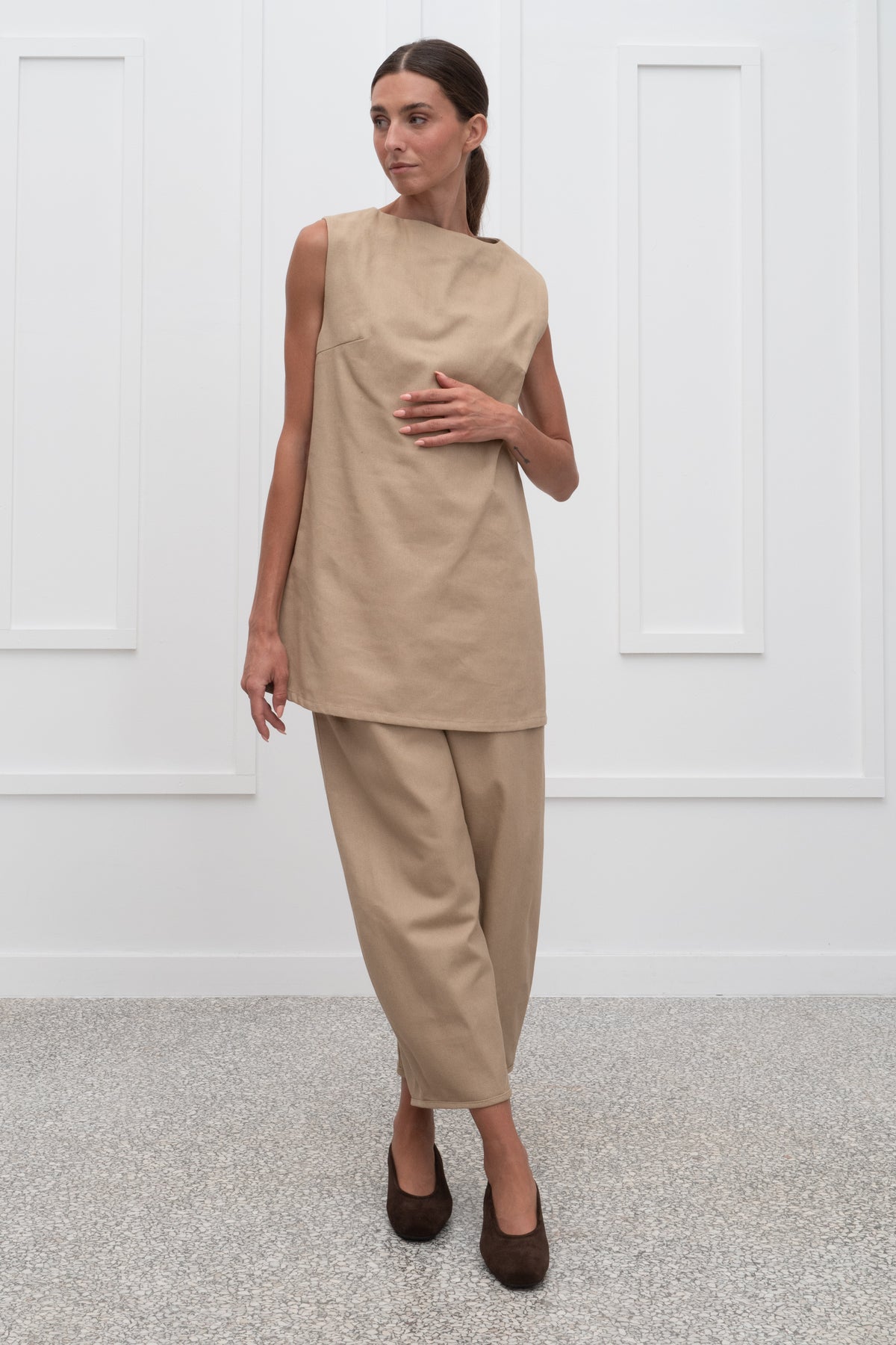 Hilma Pants - Beige