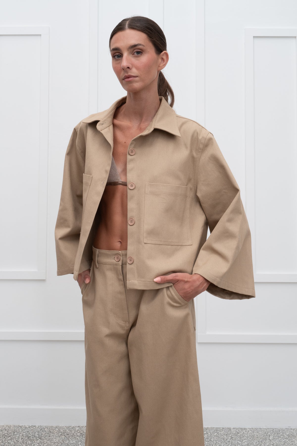 Simone Jacket - Beige