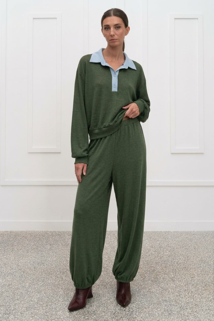 Sybilla Pants - Khaki
