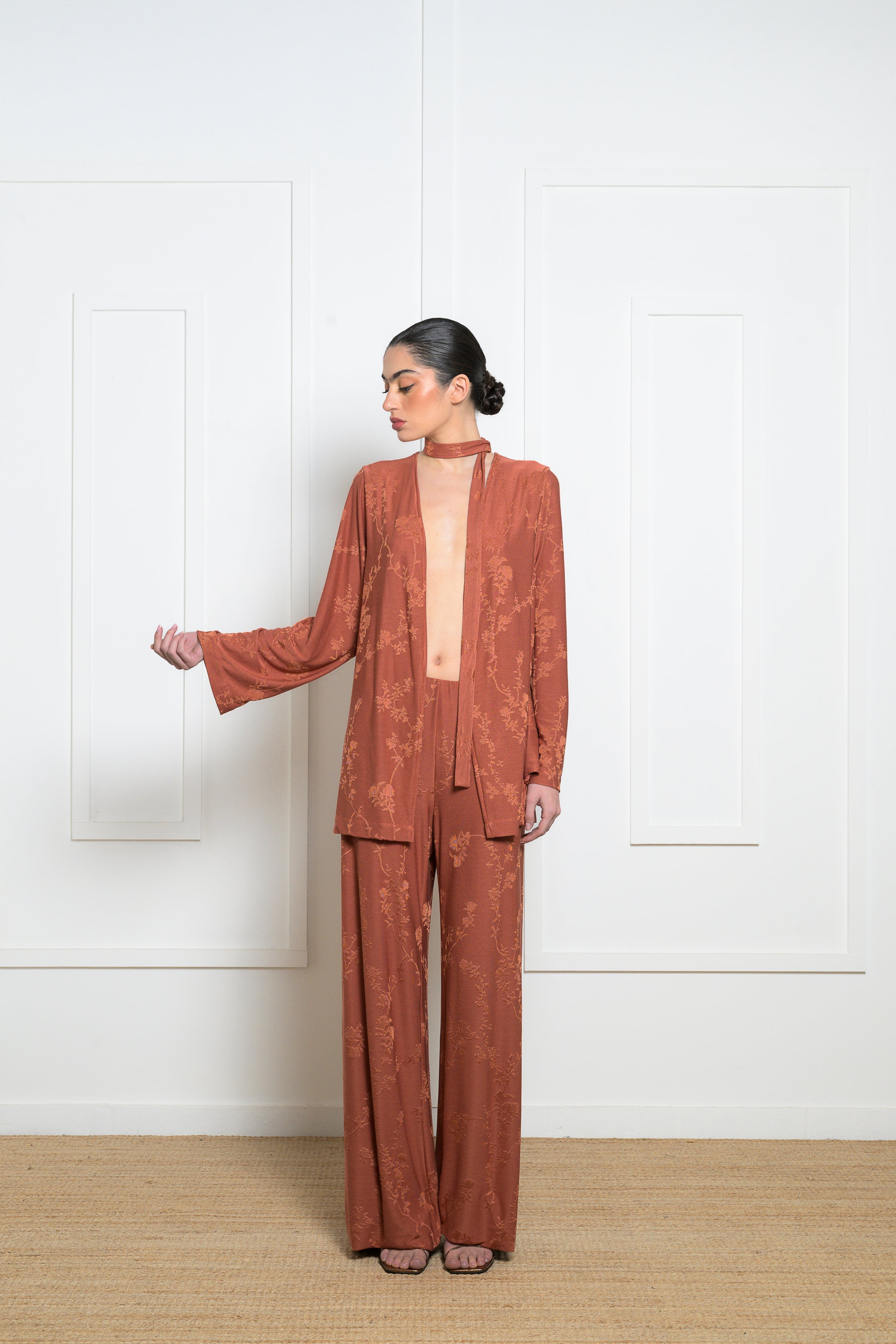 Iris Kimono - Salmon