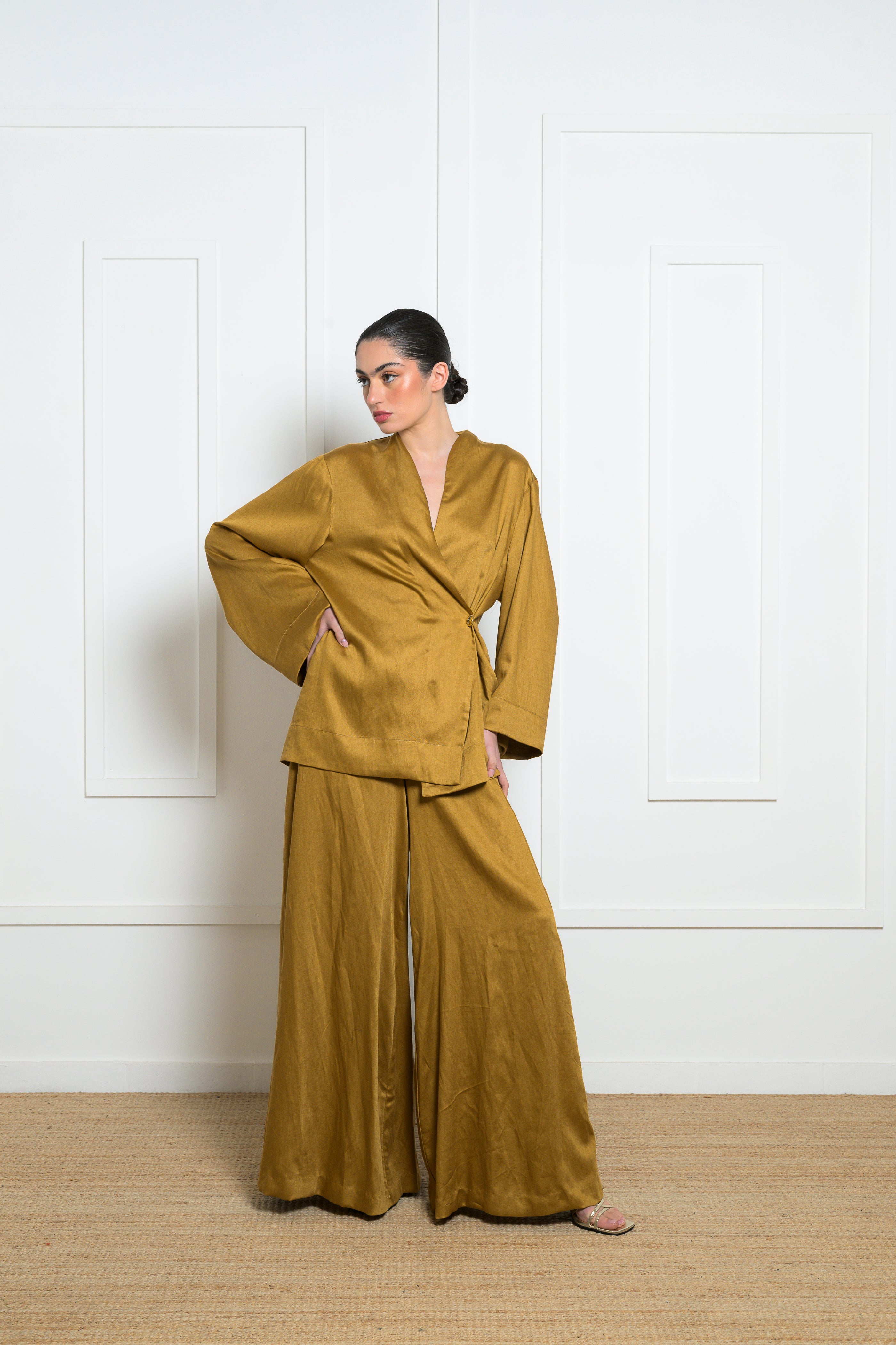 Jasmine Pants - Olive Green