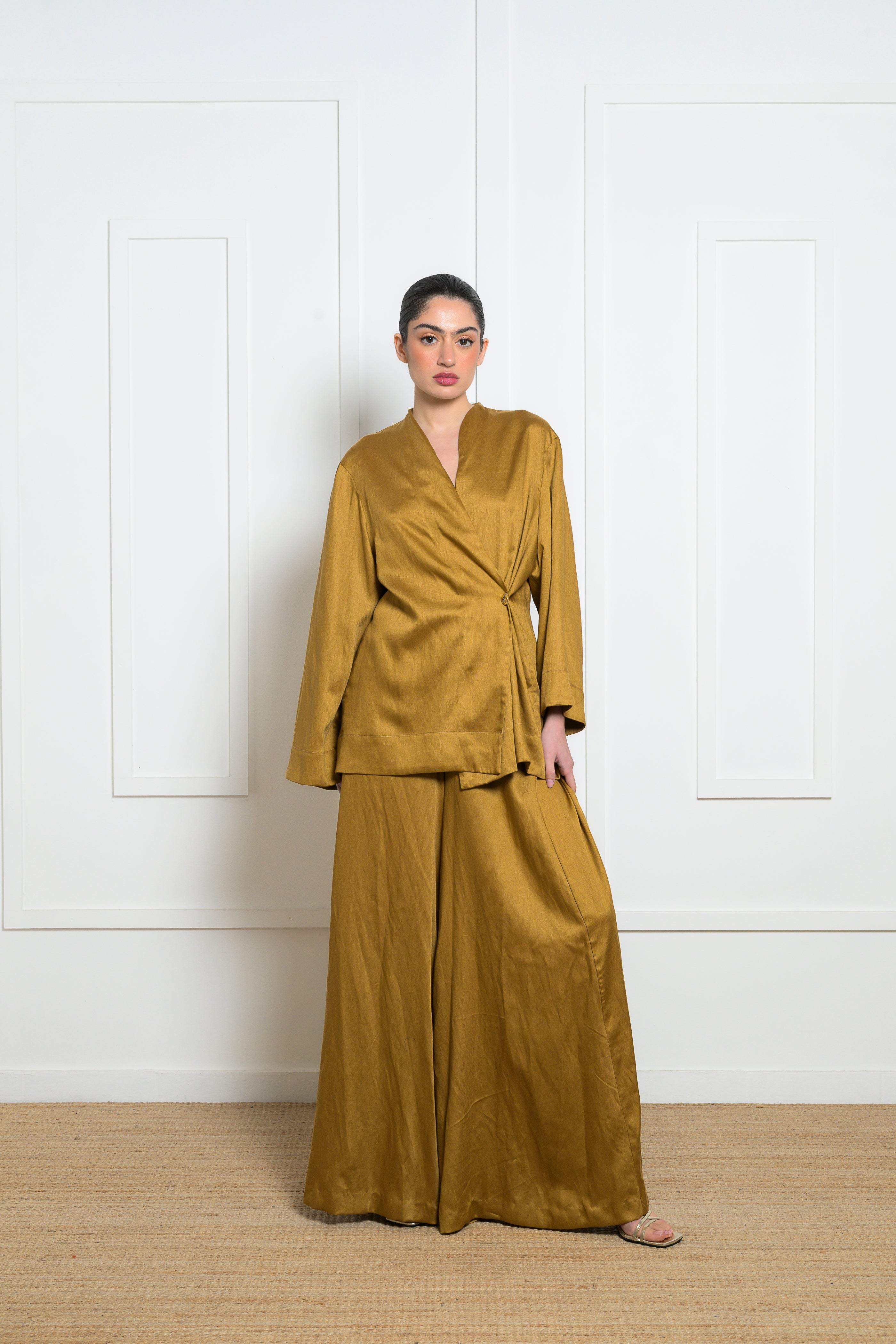 Jasmine Pants - Olive Green