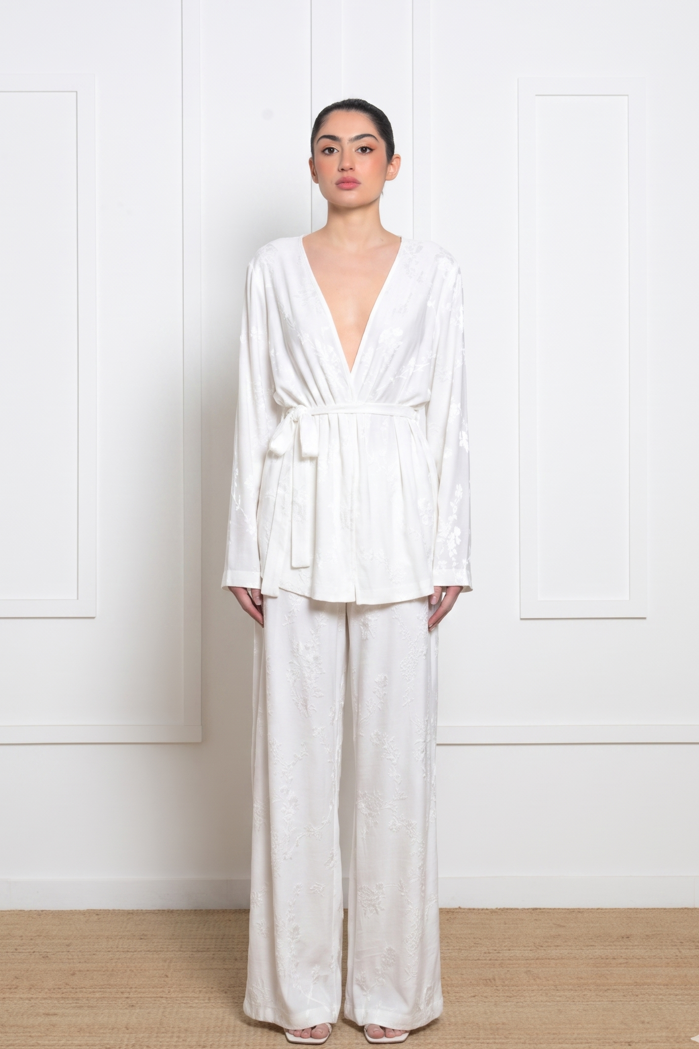 Iris Kimono - White