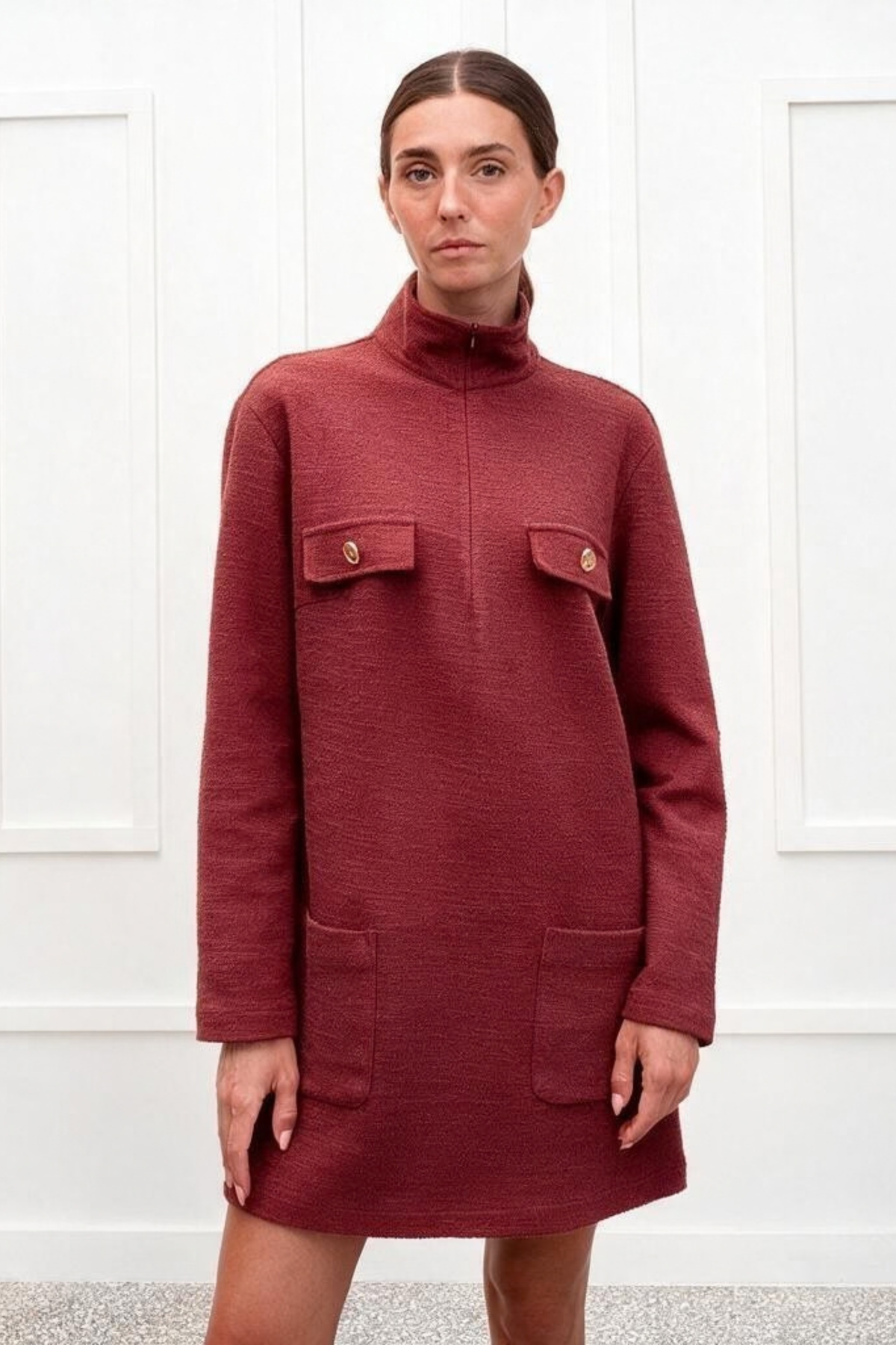Mae Dress - Red