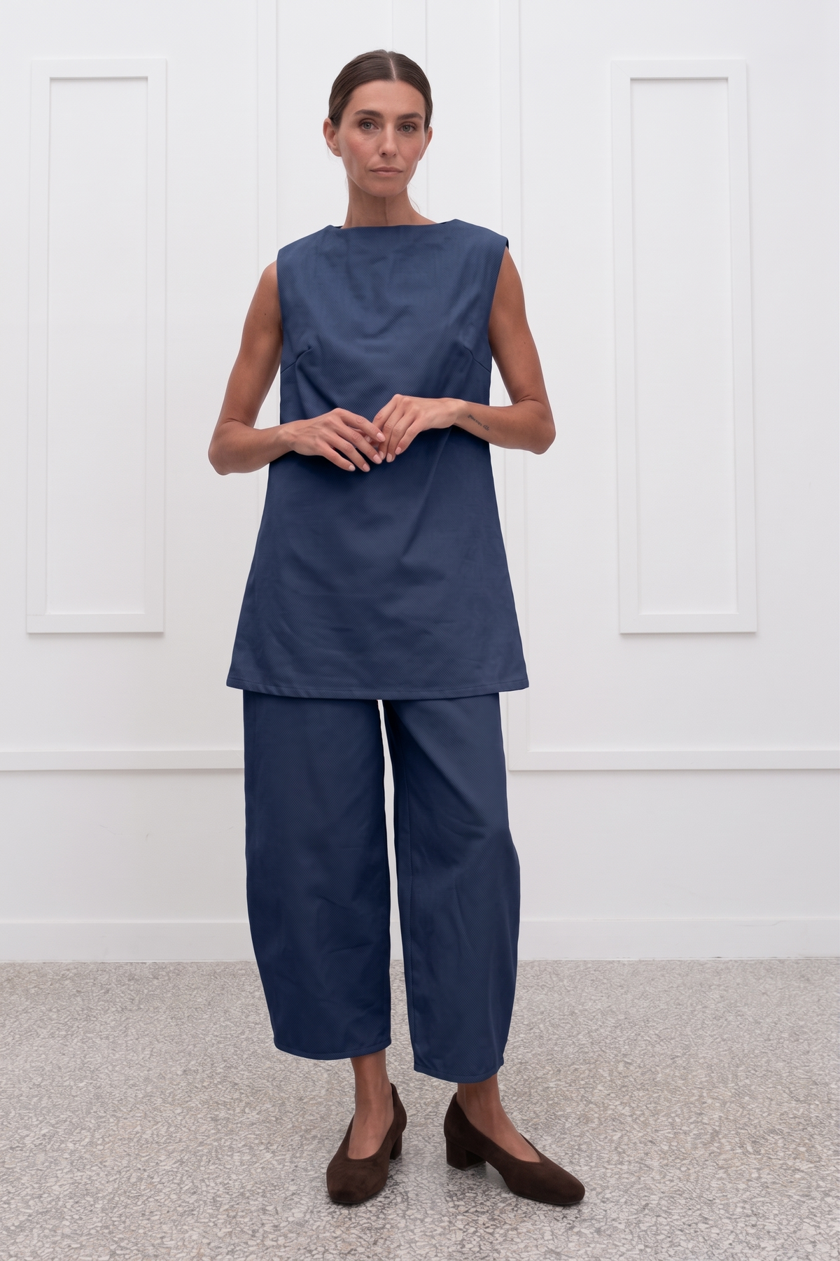Hilma Pants - Navy Blue