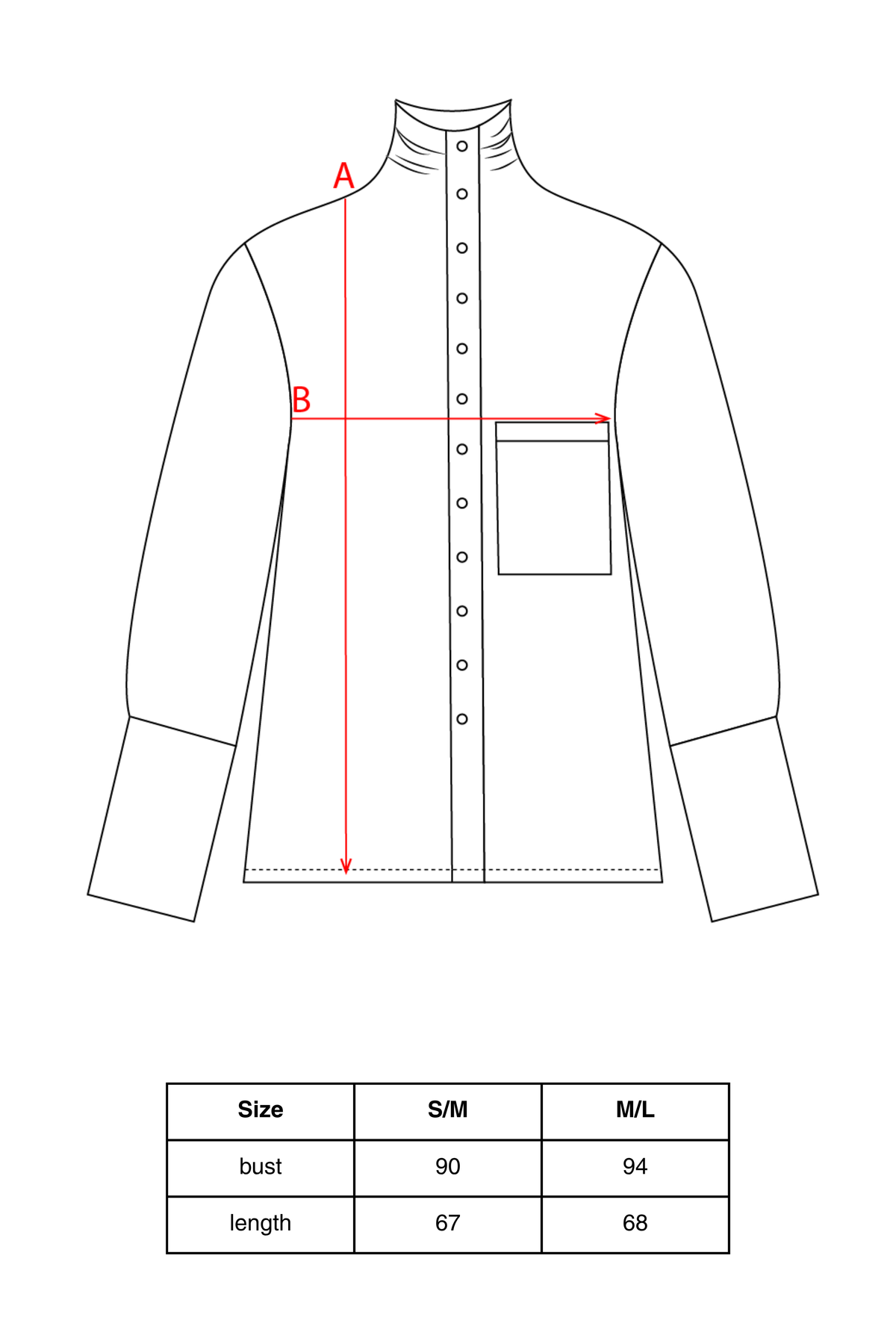 Gisele Shirt - White