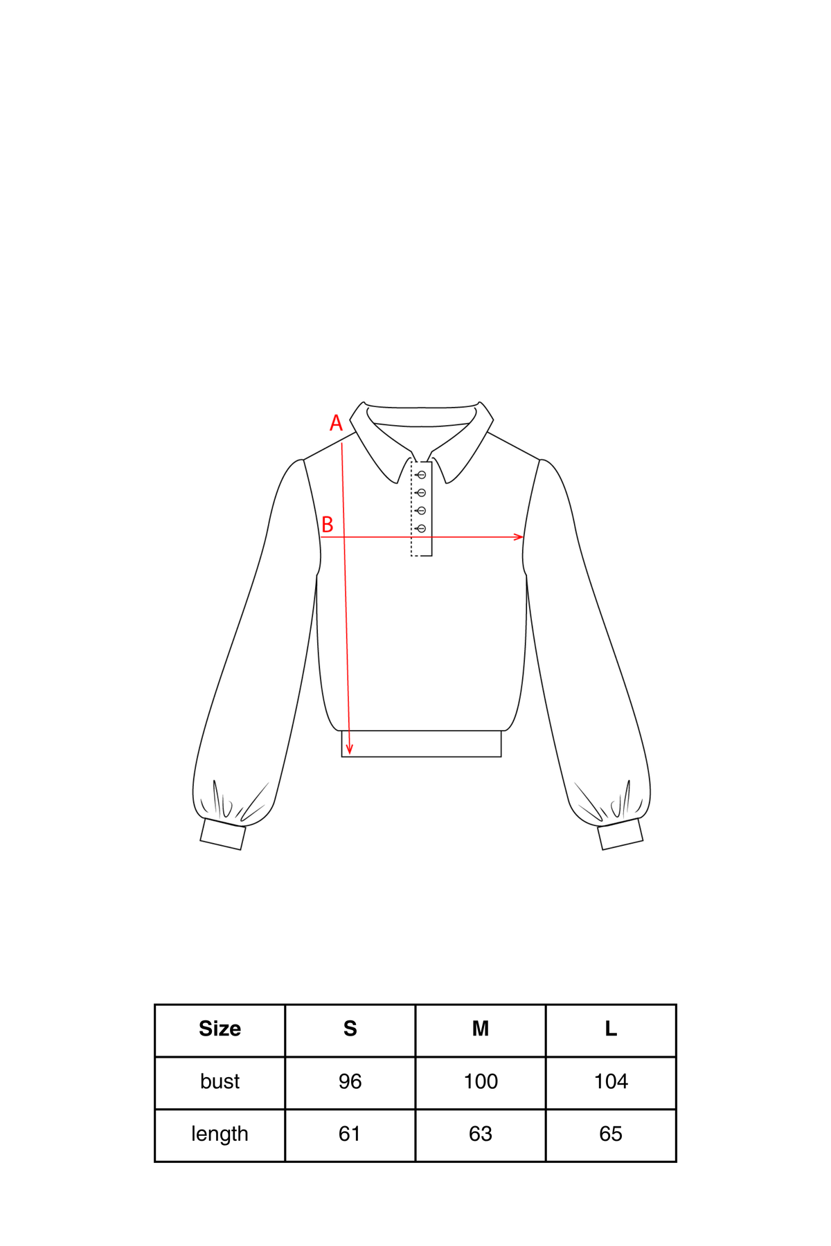 Grace Top - Blue/Red