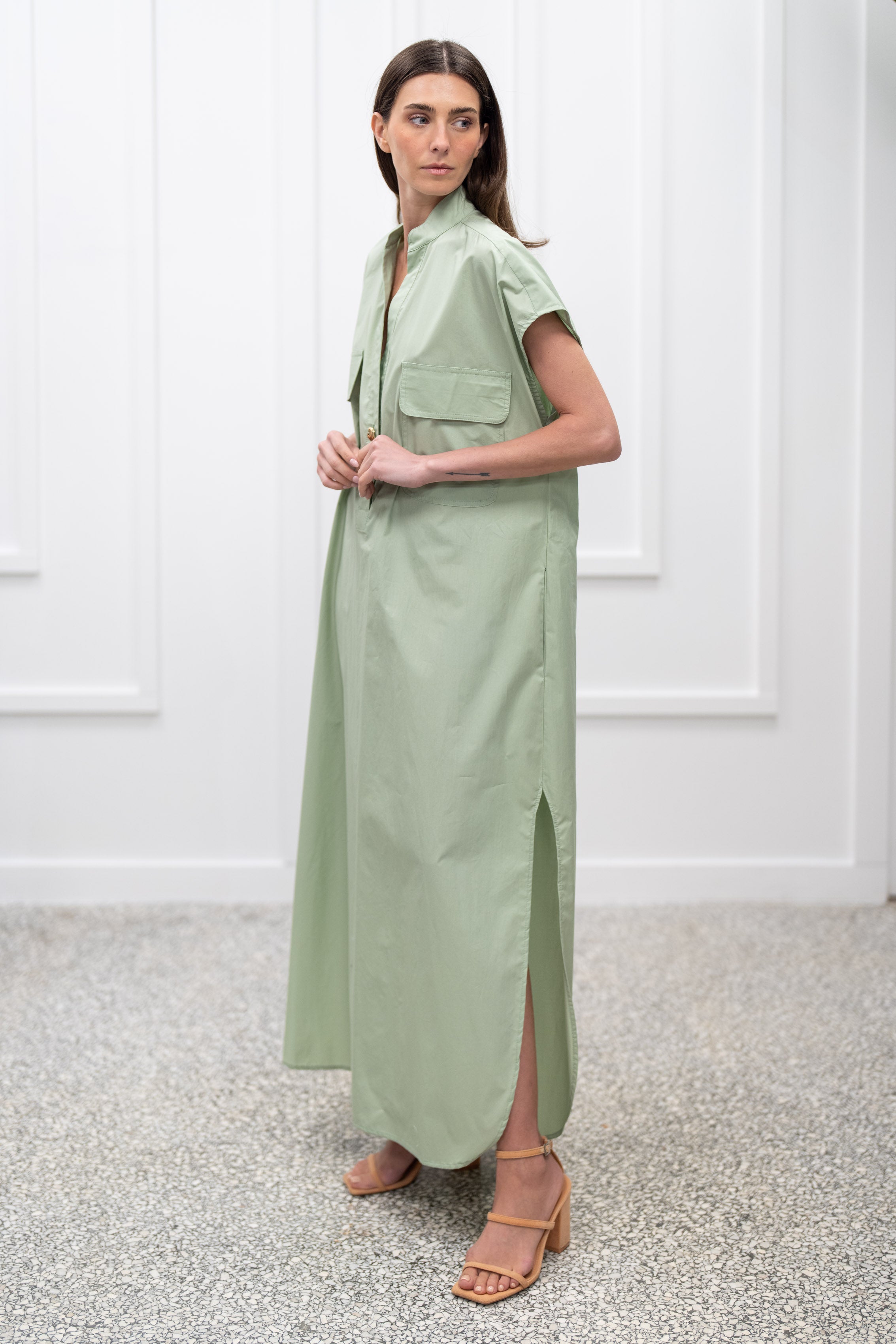 Salvia Dress - Mint