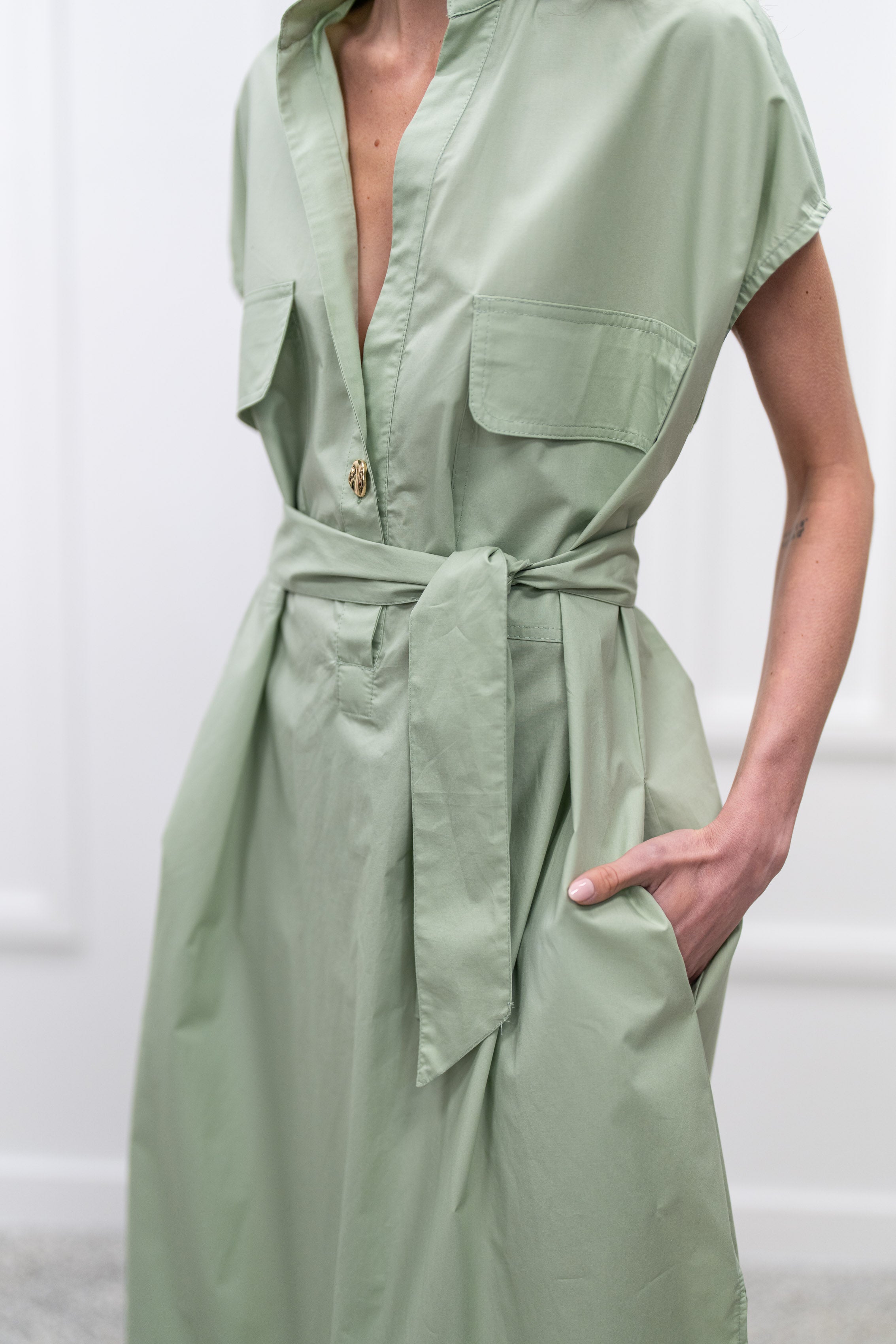 Salvia Dress - Mint