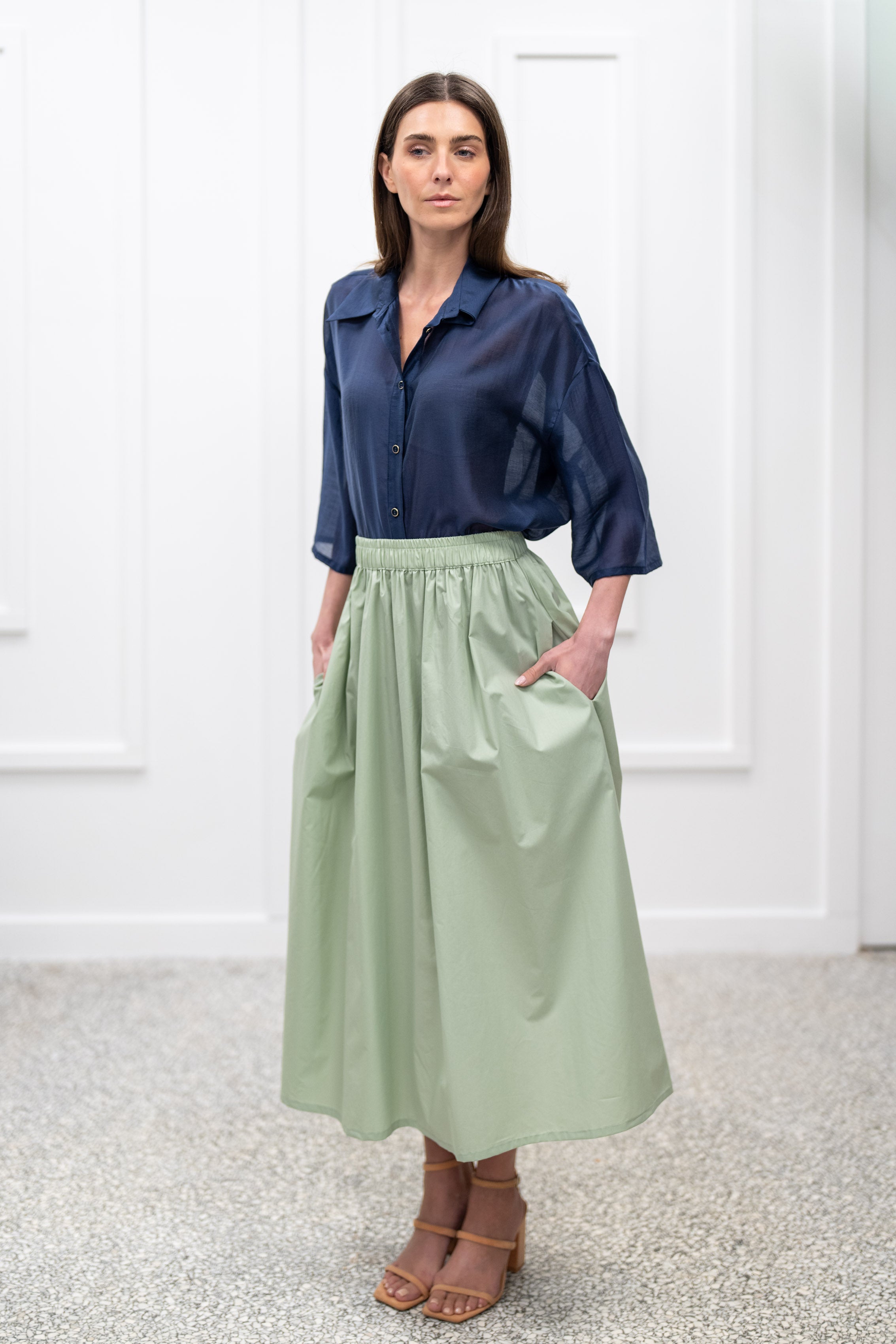 Aster Skirt - Mint