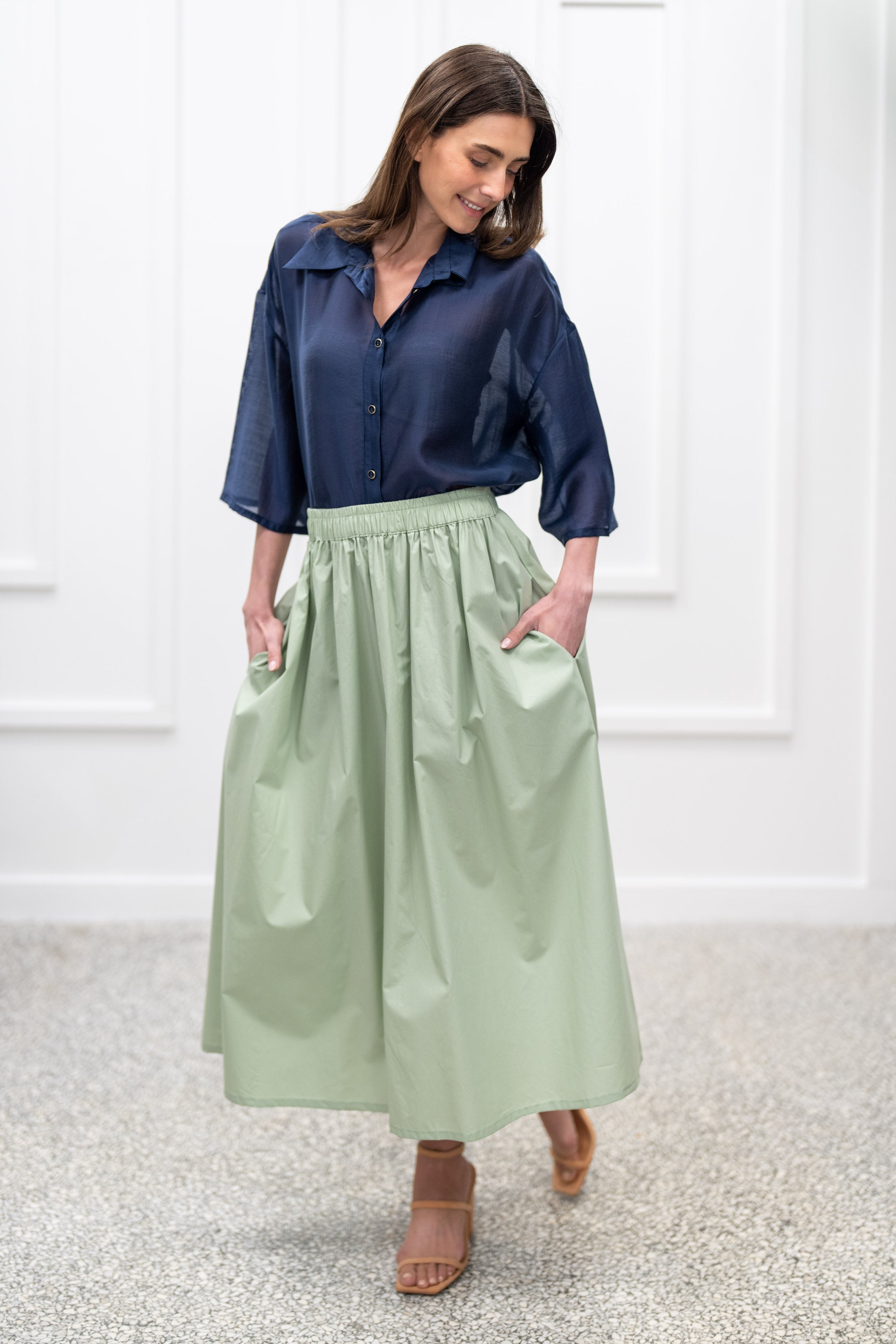 Aster Skirt - Mint