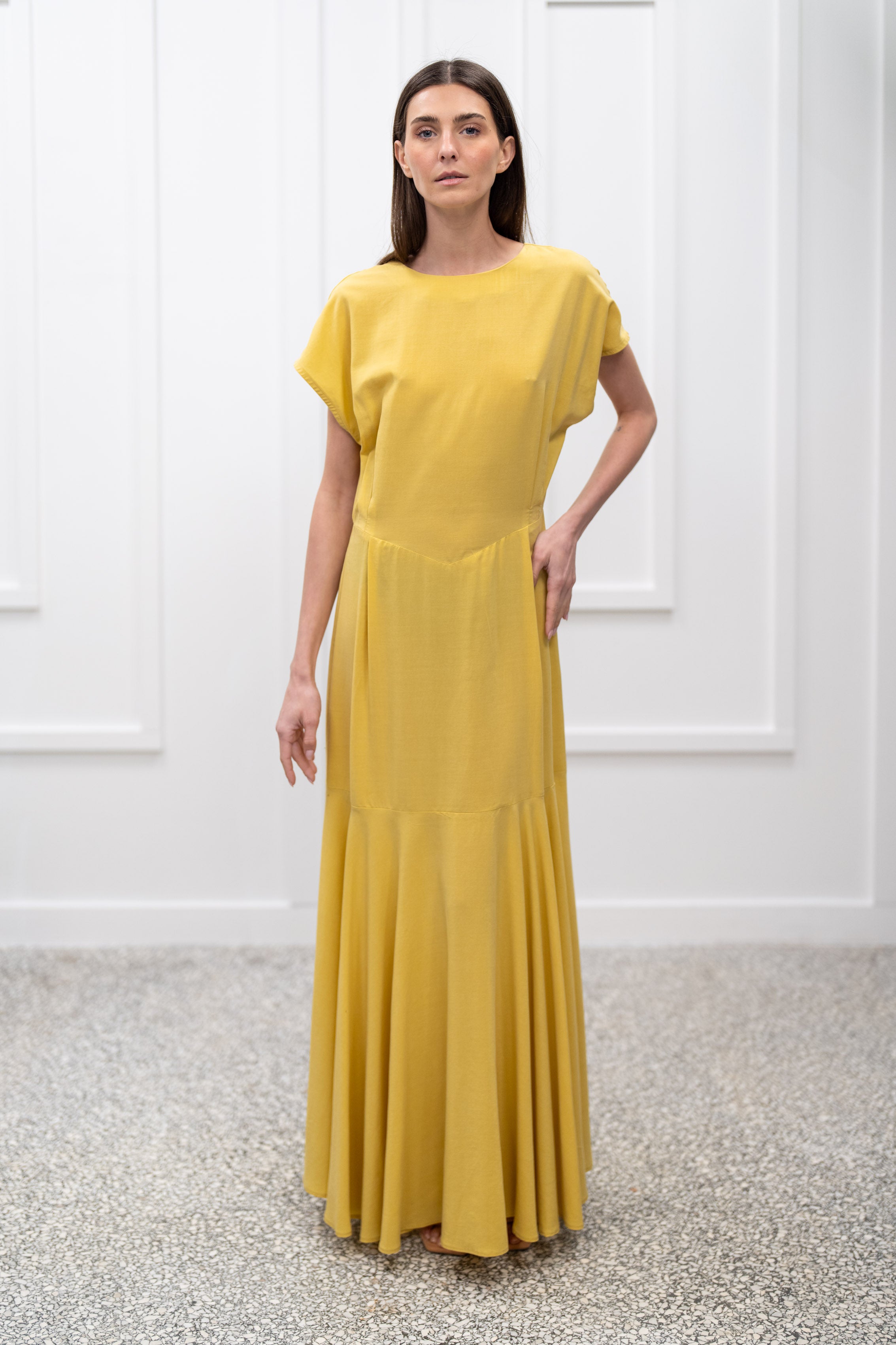 Oleander Dress - Yellow