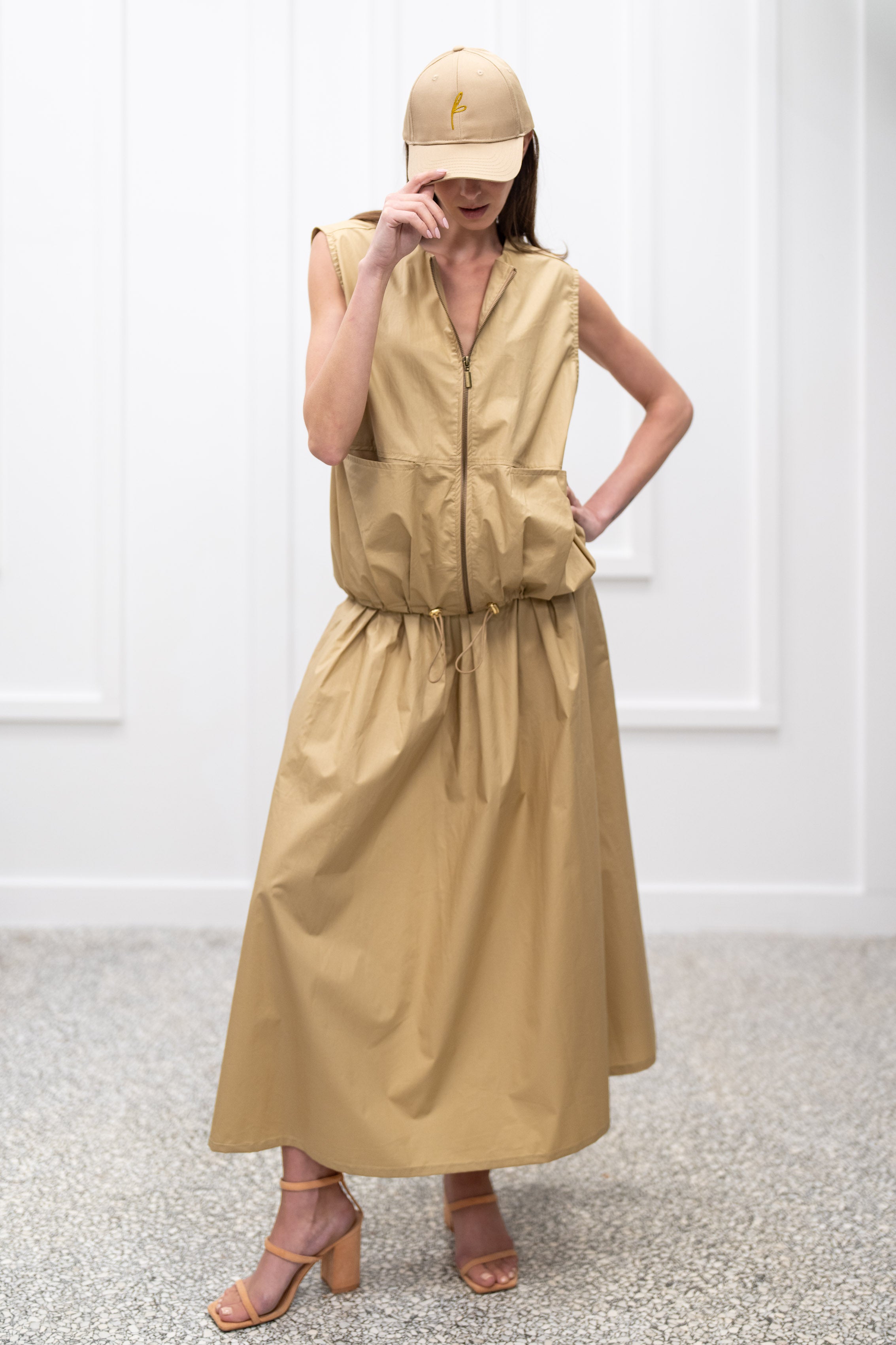 Aster Skirt - Beige