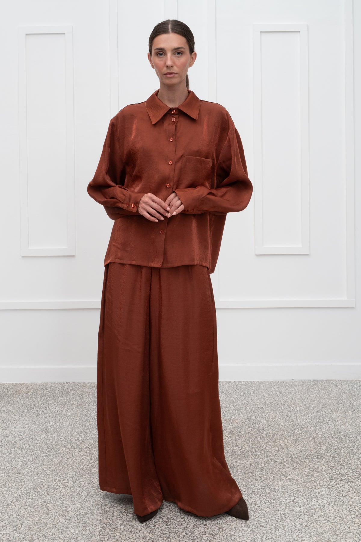 Romy Shirt - Brown