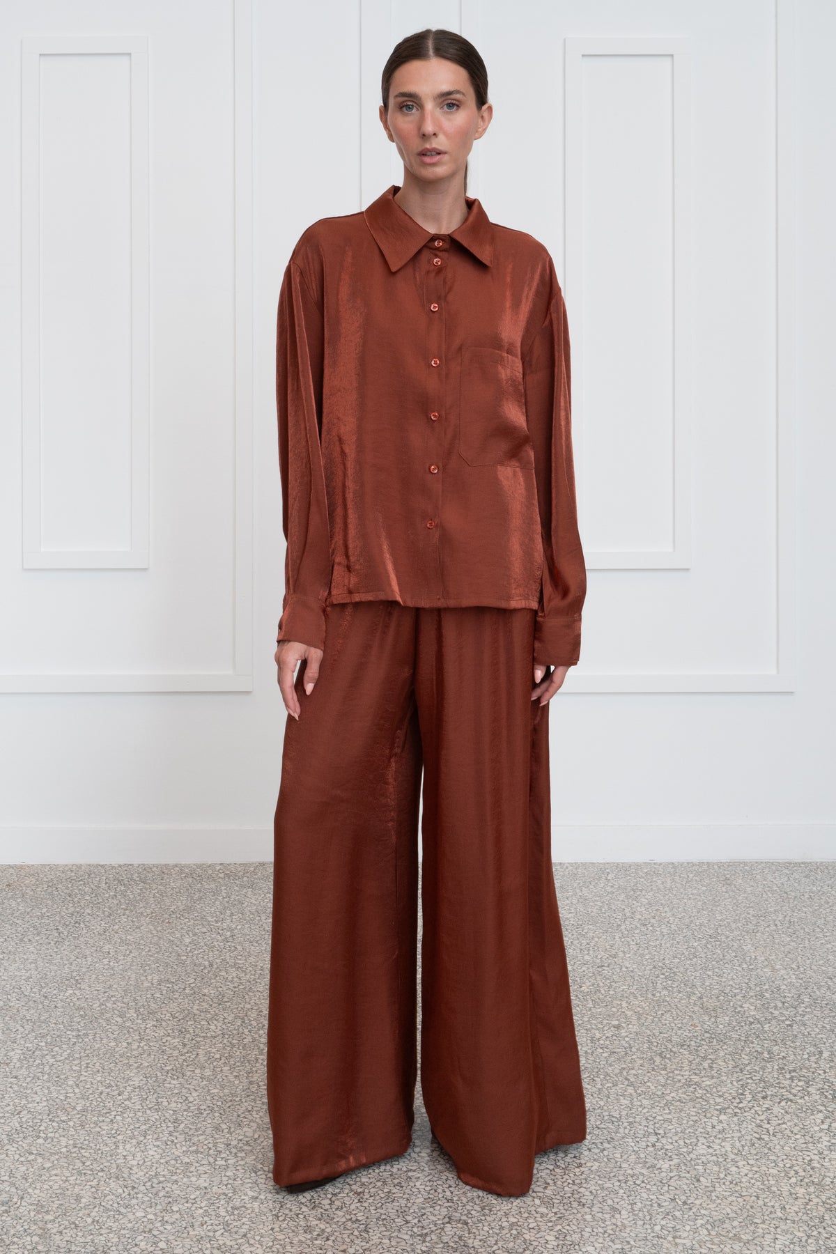 Romy Shirt - Brown