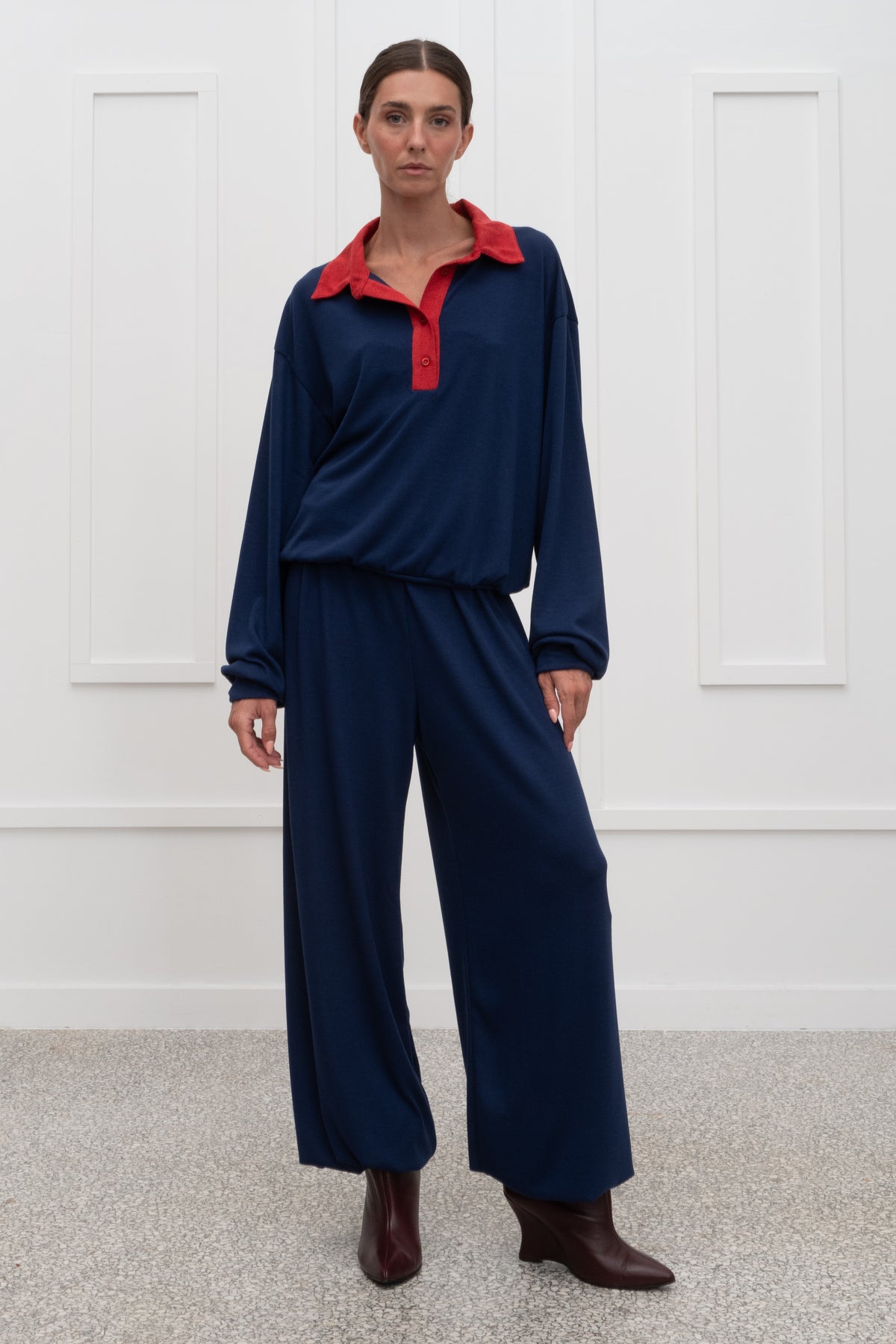 Sybilla Pants -Blue