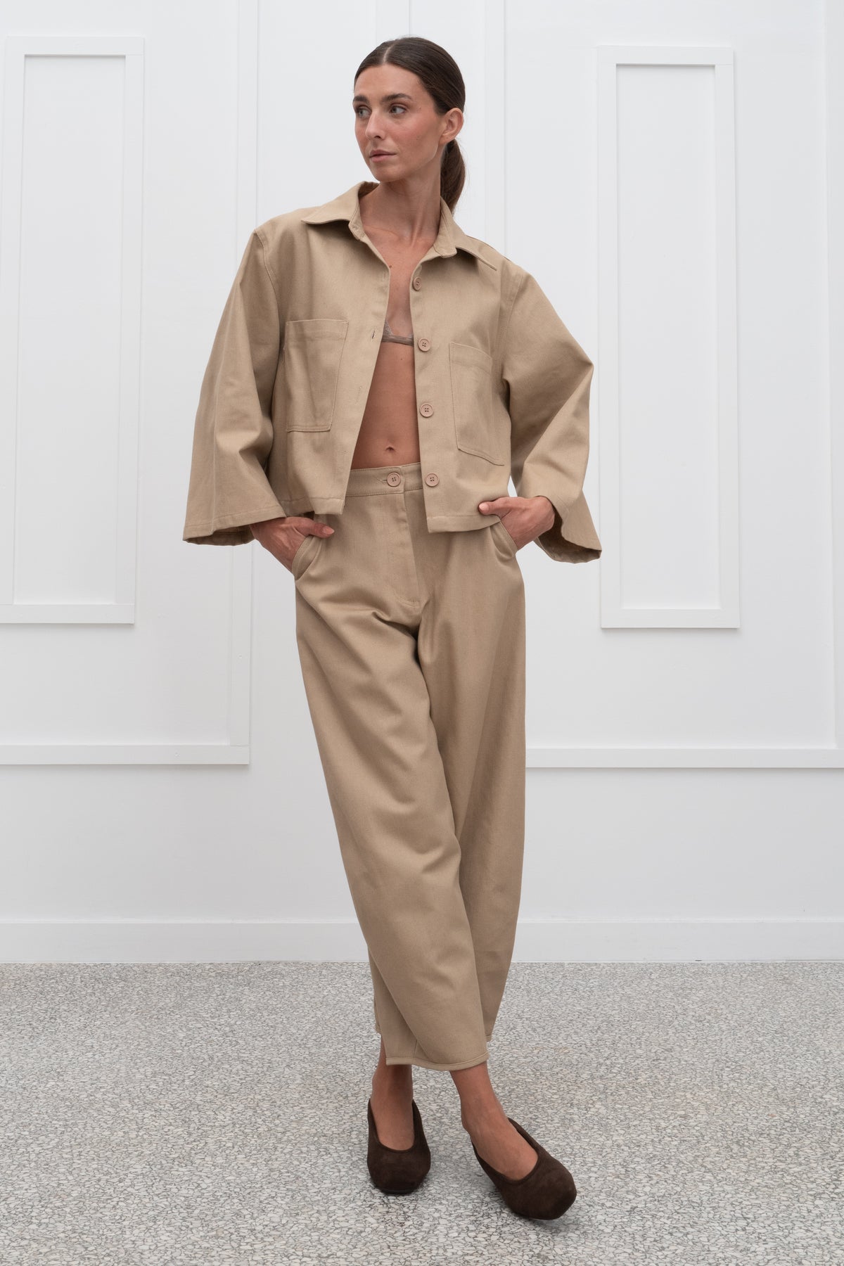 Hilma Pants - Beige