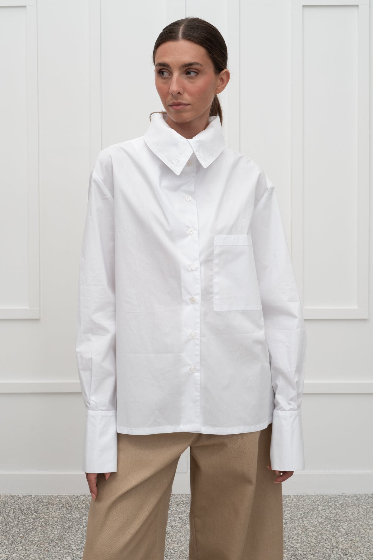Gisele Shirt - White
