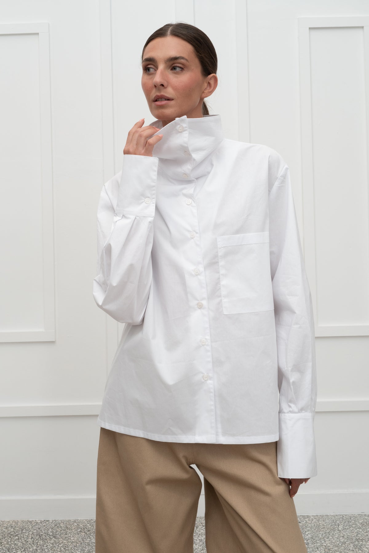 Gisele Shirt - White