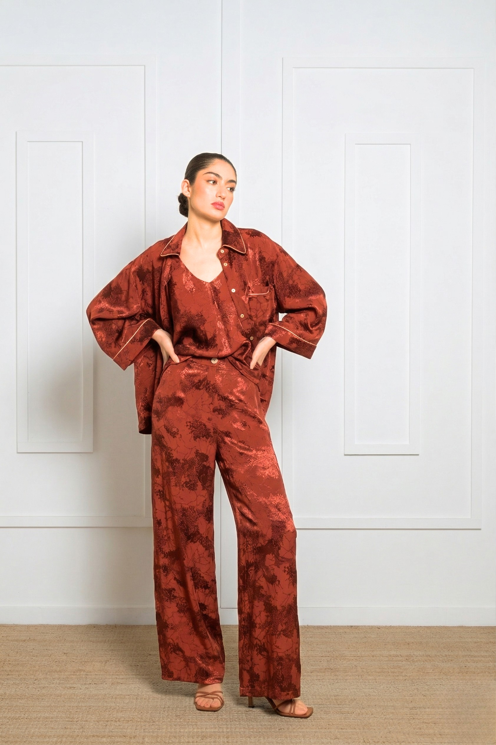 Anthemis Pants - Burnt Orange