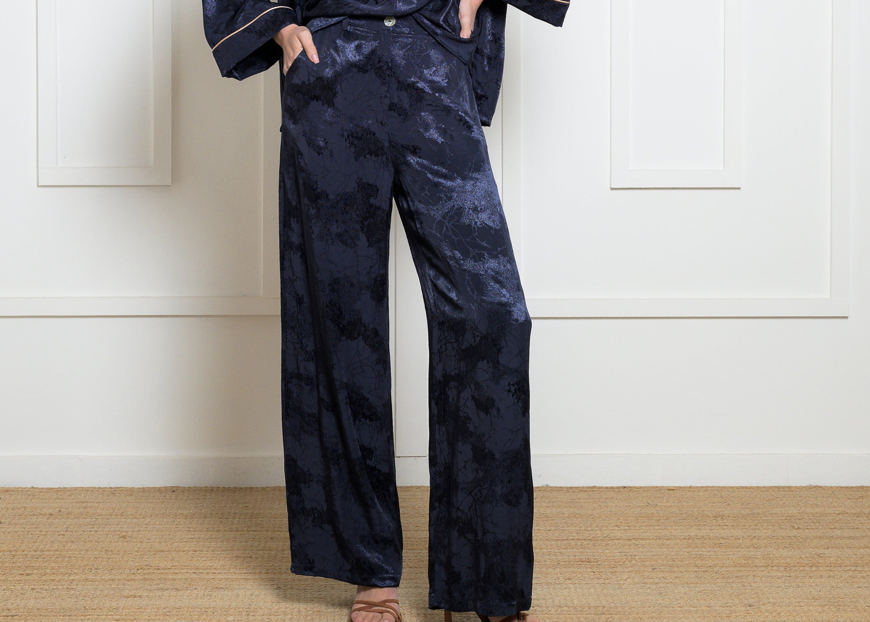 Anthemis Pants - Navy Blue