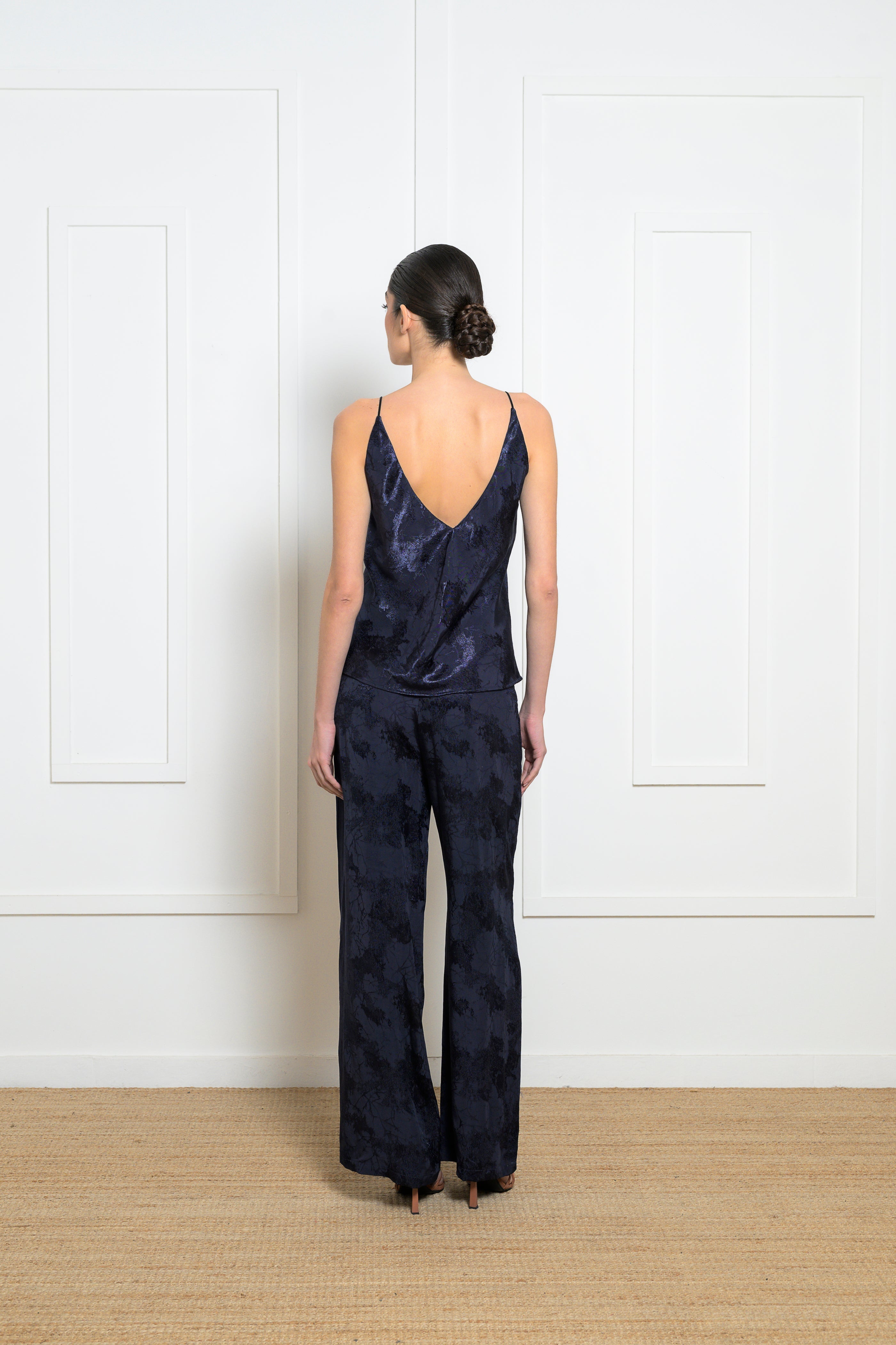 Cosmos Top - Navy Blue