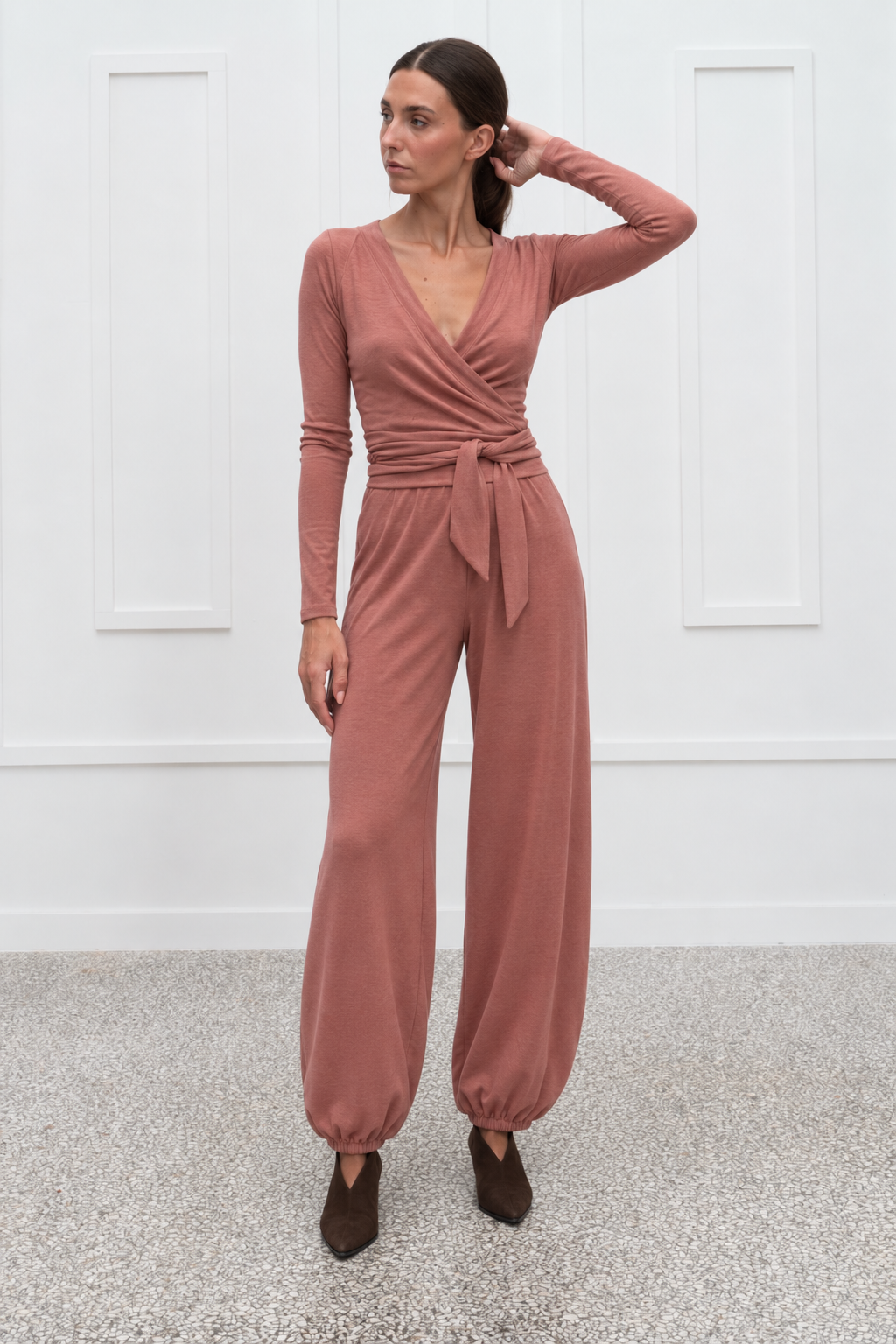 UNMUTED x BLÁNTHE Unmute Top - Dusty Pink