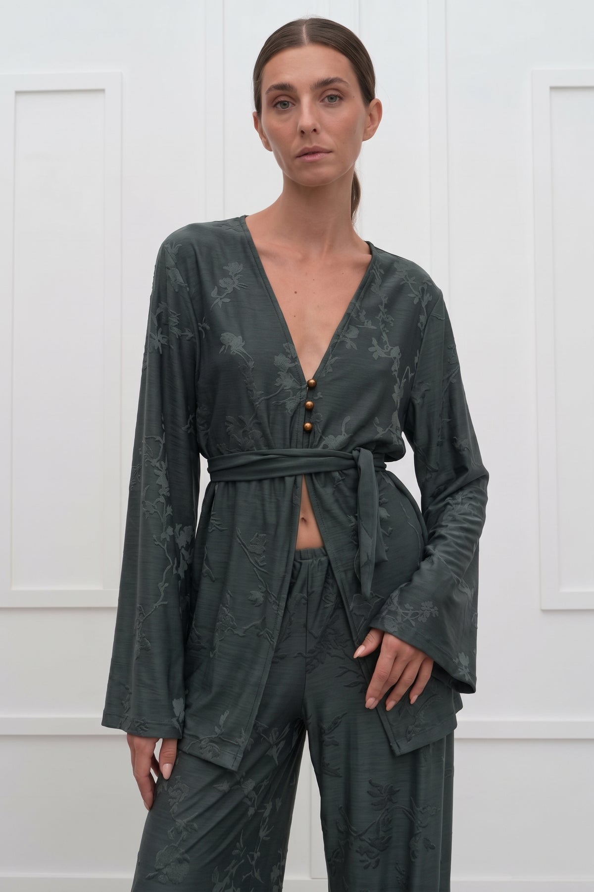 Iris Cardigan - Khaki