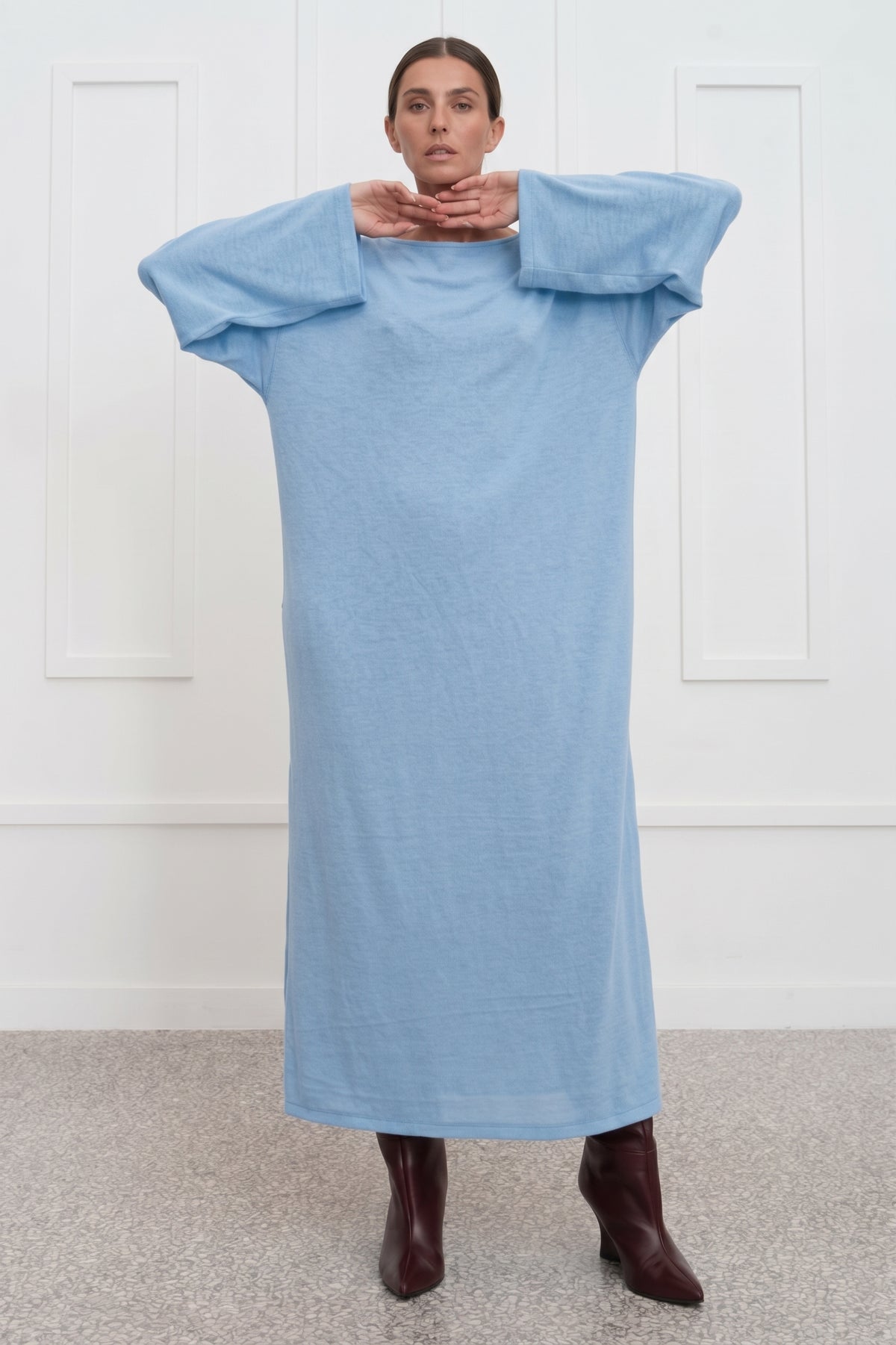 Florence Dress - Baby Blue