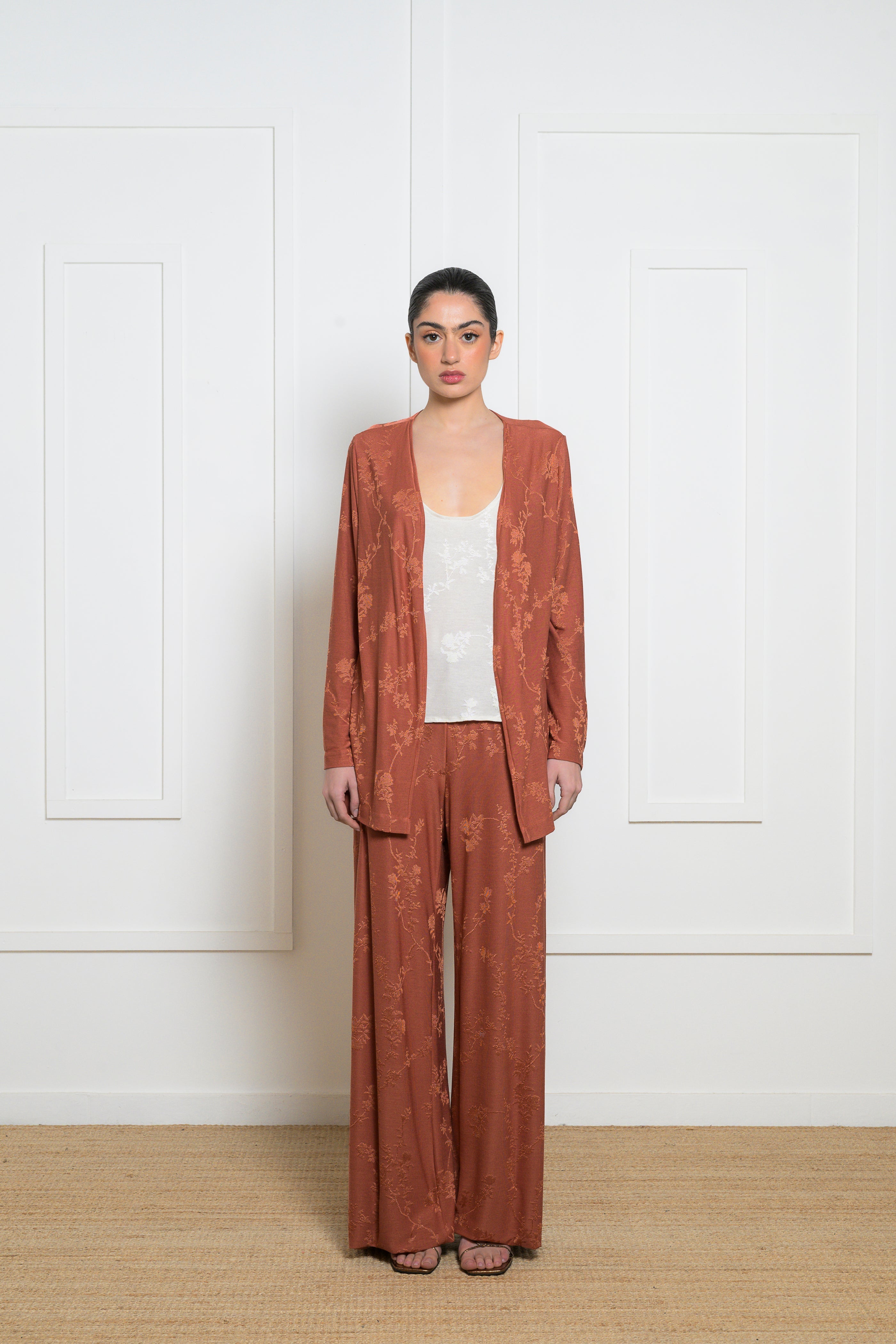 Dahlia Pants - Salmon
