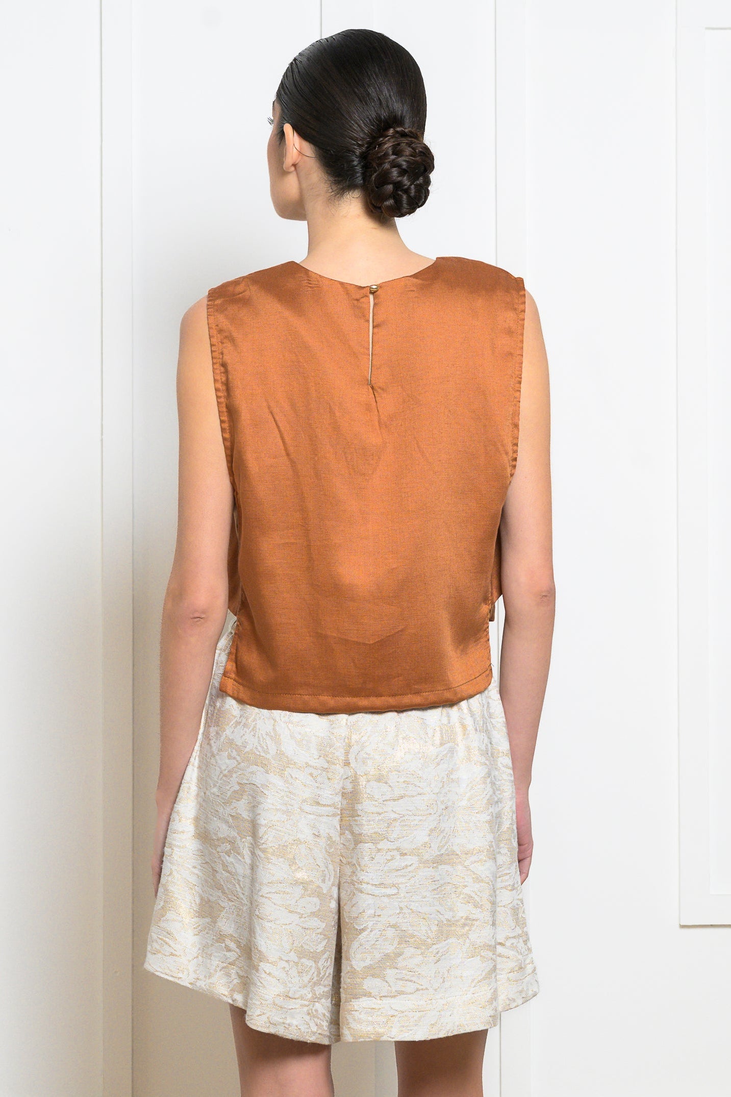 Zinnia Top - Burnt Orange