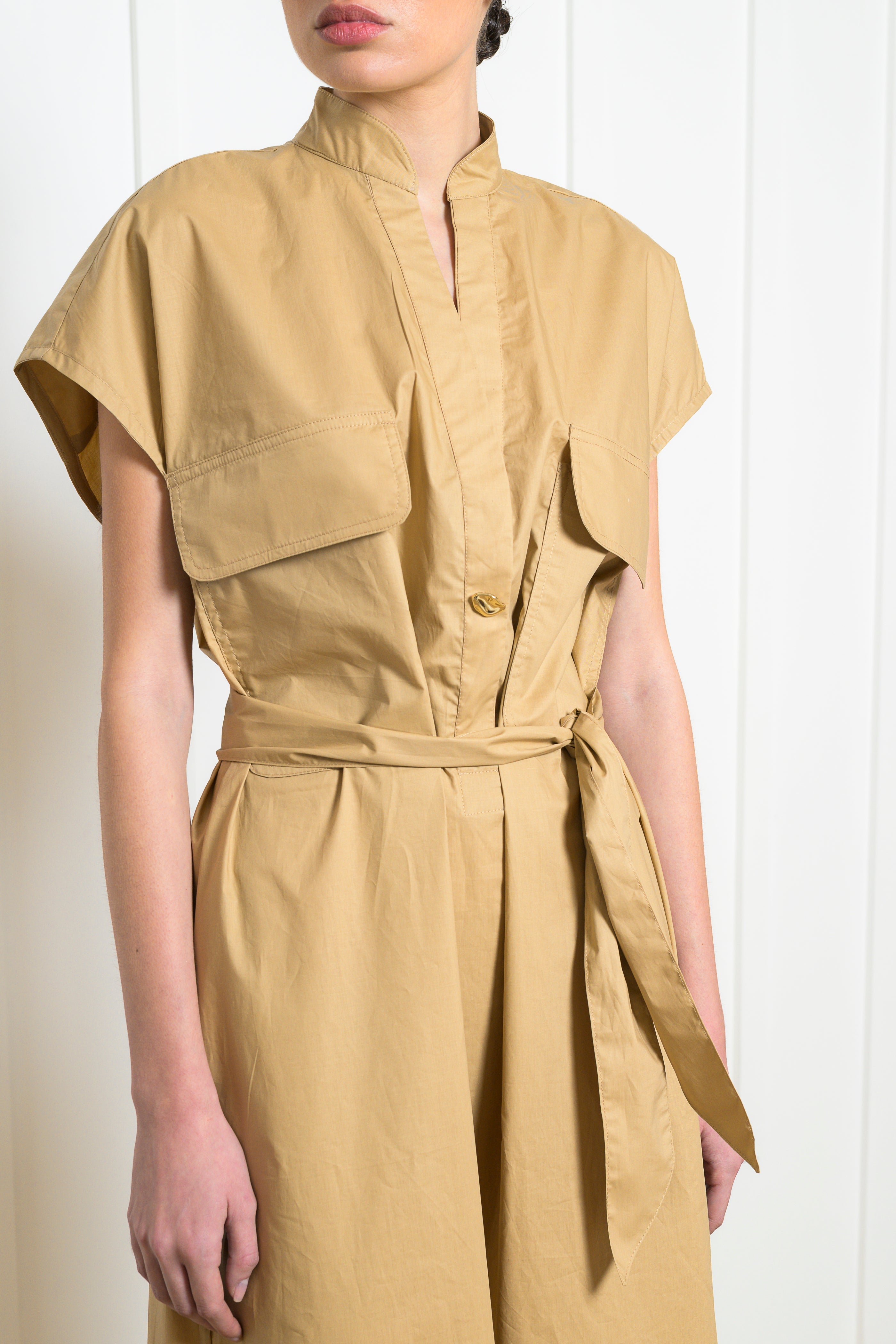 Salvia Dress - Beige