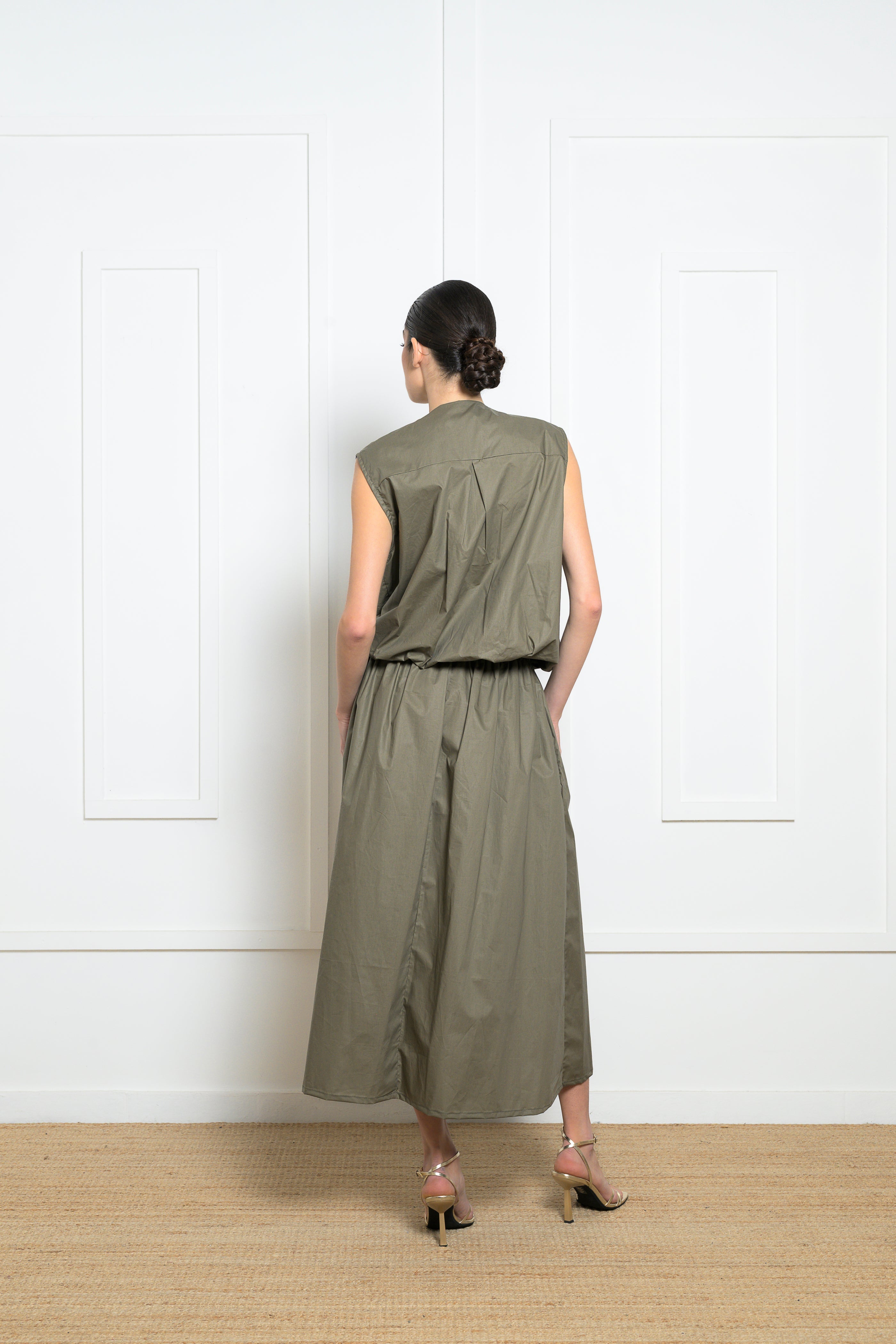 Aster Skirt - Khaki